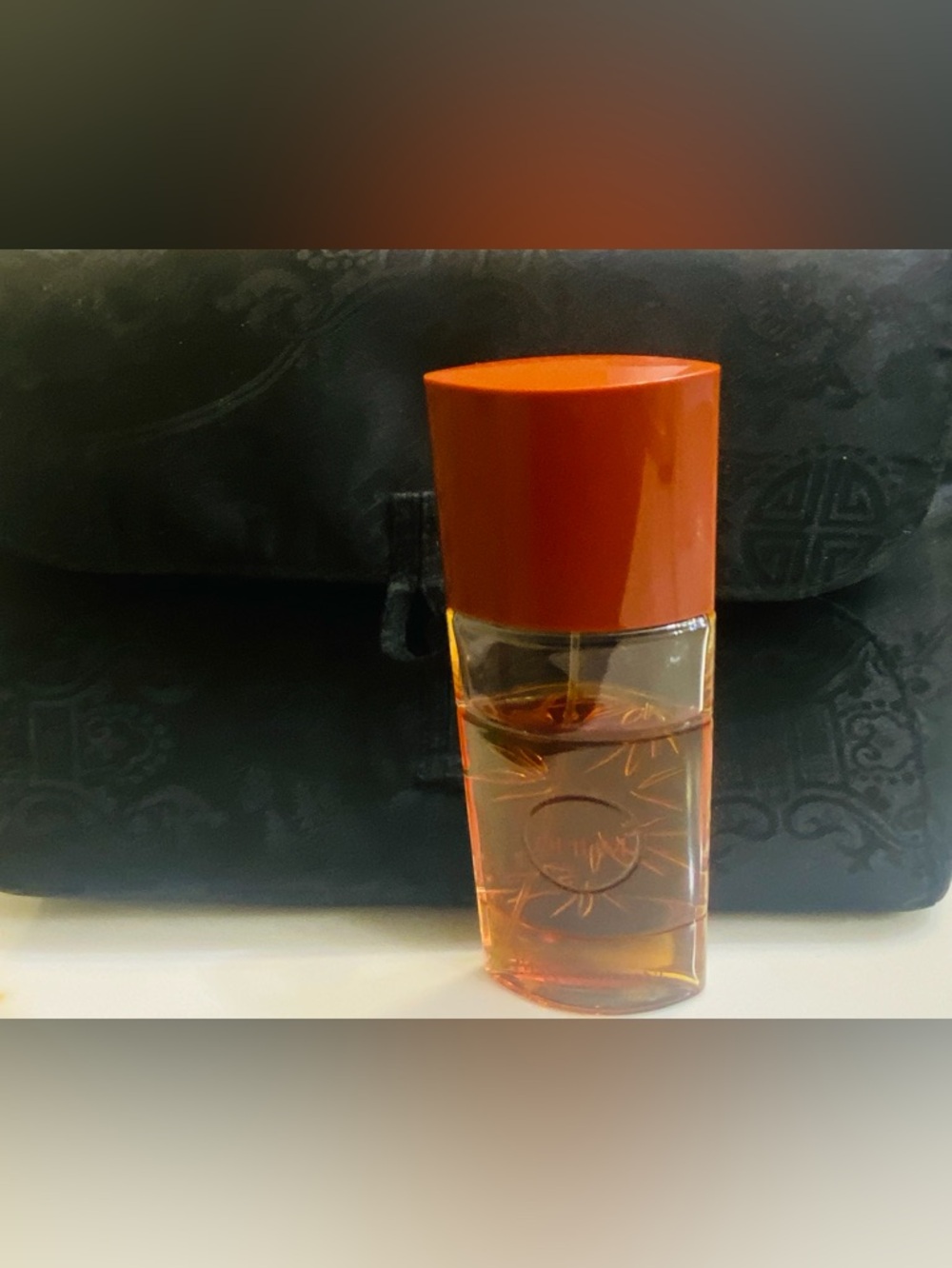 Vtg Opium by Yves  Saint Laurent Make up bag and Perfume